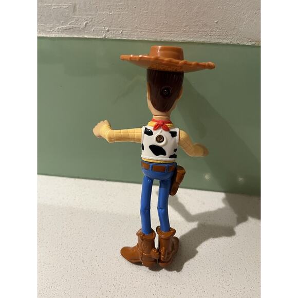 Toy Story Woody Action Figure Disney 6" McDonalds Moving Arms & Head - Picture 5 of 7